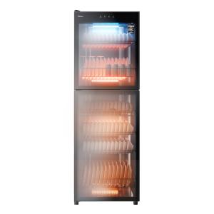 美的(Midea)立式 450L大容量家用商用柜收纳烘干 餐厅食堂厨房碗筷餐具毛巾茶杯茶具碗柜 450R04