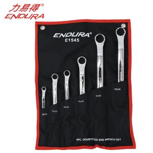 力易得 E1545 6件双梅花扳手