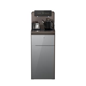 美的(Midea)极光茶吧机家用高端客厅用下置式桶装水饮水机一体柜智能触控大屏饮水器YR1622S-X 智能语音款
