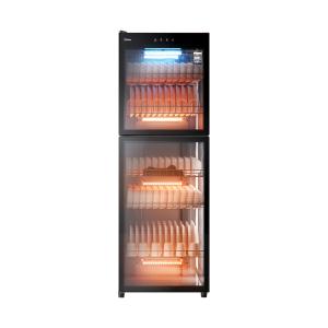 美的(Midea)消毒柜立式 消毒碗柜商用家用 紫外线中温消毒 300R03 5层消烘存 上下室独控 168小时灭菌保管 一星级 350L