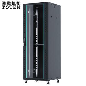 图腾(TOTEN)G2.6632 网络机柜 交换机机柜 标准机柜 中型机柜 19英寸标准 机柜32U 1.6米