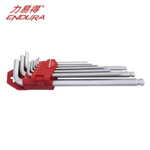 力易得 E1557 9件公制特长球头内六角