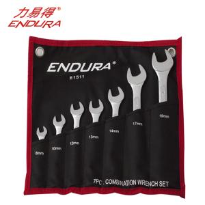 力易得 E1511 7件碳钢两用扳手