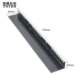 图腾(TOTEN) 475L导轨 机柜配件 原装导轨 图腾导轨 适合800深的机柜使用 加厚型 黑色