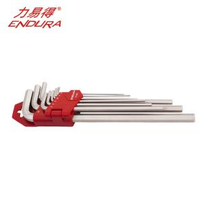 力易得 E1556 9件公制特长平头内六角