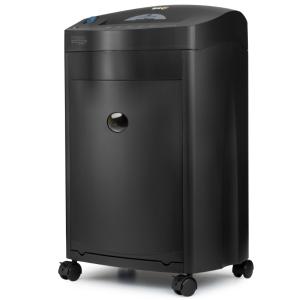 科密(comet) 大吞吐长时间办公商用碎纸机(单次15张 持续40分钟 27L 可碎卡、光盘)黑金刚