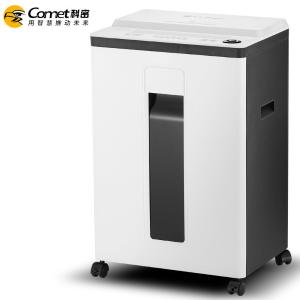 科密(comet)5级保密办公商用碎纸机(单次10张 持续60分钟 25L 可碎卡、光盘、订书针)L-9630