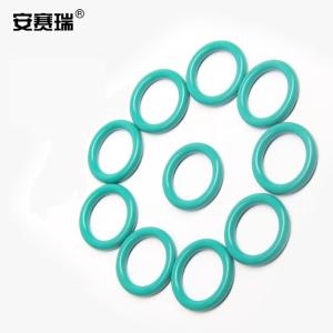 安赛瑞 氟胶o型圈密封圈 o型圈 FKM氟橡胶密封胶圈 绿色 外径11*1.5mm(100个装) 21917