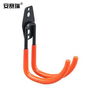 安赛瑞 收纳挂钩 汽车美容车库五金工具展示挂架 仓库置物架 大圆 橙色 200724