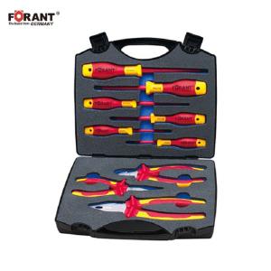 Forant(泛特) 99700161 9件VDE绝缘工具组套 钢丝钳:8"