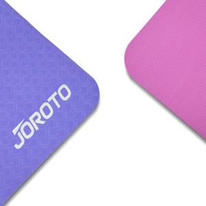 捷瑞特/JOROTO 瑜珈垫YG201加厚加宽专业运动健身训练垫子球 瑜珈垫 YG201 紫色