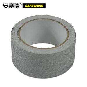 安赛瑞 彩色防滑胶带(银)50mm×5m 幼儿园防滑胶带 防滑贴 11898