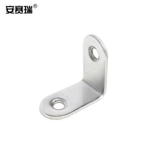 安赛瑞 不锈钢直角角码 L型连接件角铁支架 90度直角固定角铁 20个装16×30×1.8mm 22490