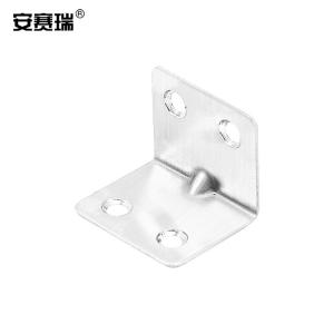 安赛瑞 不锈钢直角角码 L型连接件角铁支架 90度直角固定角铁 38×31×1.4mm(20个装)22496