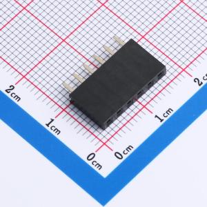 1x6P 间距:2.54mm 直插