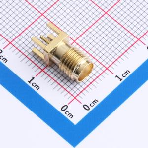 内孔 SMA-K Q4,DIP 正脚 RF射频同轴连接器