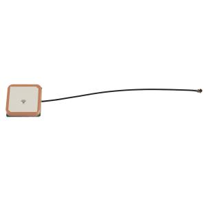 GPS/GLONASS, GNSS 内置陶瓷天线 Antenna Q25×25 线长120mm，有源天线 Antenna