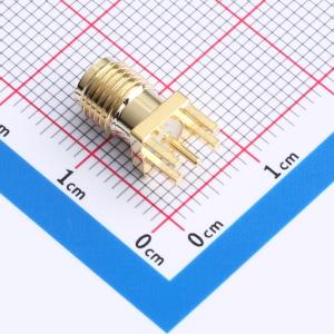 内孔 SMA-K T1.6,DIP 偏脚RF射频同轴连接器