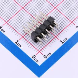 间距:2.54mm 2X5P 直插 方针
