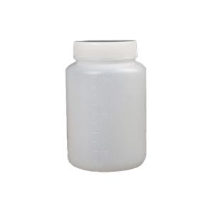 国产mro PE塑料大口加厚密封白色试剂瓶PP方口 耐高温液体分 PE大口500ml