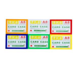 信霆 软磁物料卡仓储标牌A8 10cmx7cm磁性硬胶套卡士展示牌文件保护套仓库货架标签牌/磁卡套