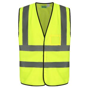 警示服马甲,低弹丝120/㎡,PE袋包装,XL