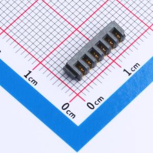 电池座连接器2.0PH间距-H2.6-6P刀片电池母座