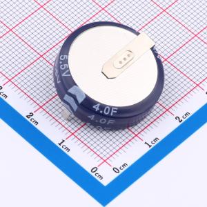 4F -20%~+80% 5.5V SuperCap超级电容器纽扣式