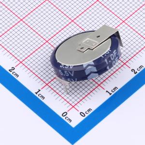 1F -20%~+80% 5.5V SuperCap超级电容器纽扣式
