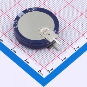 5F -20%~+80% 5.5V SuperCap超级电容器纽扣式