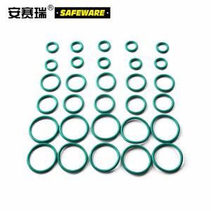 安赛瑞 氟胶o型圈密封圈o型圈 FKM氟橡胶密封胶圈 绿色 外径8*1mm 100个装 21901