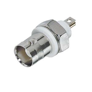 L-com(诺通)BNC穿壁式插座,50 Ohm,带绝缘套圈