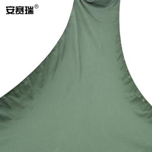 安赛瑞 帆布卸货滑梯传送带 装车卸货滑道 仓库下货篷布滑梯 包裹电商帆布高楼卸货工具1.5×12m 200151