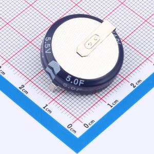 5F -20%~+80% 5.5V SuperCap超级电容器纽扣式