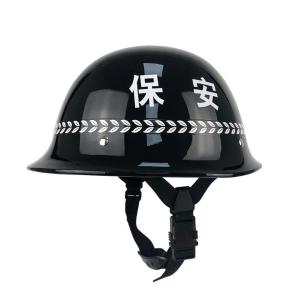 安赛瑞 保安防暴头盔 安保防护装备 工厂学校商场银行巡逻执勤 PC黑色 12681