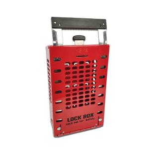 安赛瑞 壁挂式共锁箱(空箱)小型可手提锁具箱 挂锁管理箱 多人管理安全锁具管理箱 163×255×85mm 11366