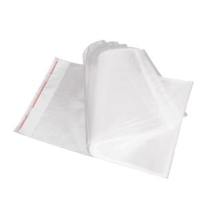 安赛瑞 透明自粘塑料袋 OPP自粘塑料袋 不干胶透明仓库包装袋(200个装)40×50cm 双面厚90μm 10055