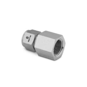 SMYTIK(斯麦提克) 双卡套内螺纹接头 S6-FC-01-FR01 1/8"-1/8" 316不锈钢 英制到PT内螺纹