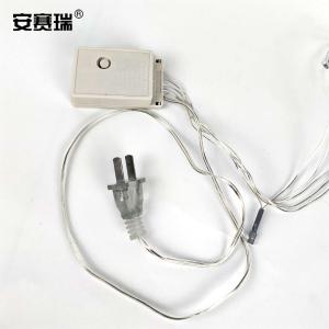 安赛瑞 LED串灯 花园围栏挂灯 春节圣诞装饰布置 满天星彩灯闪灯 10米100灯蓝色 24049
