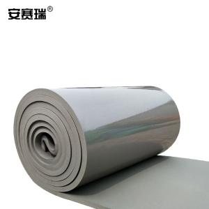 安赛瑞 隔音防水棉自粘 厚3cm 1x10m 灰色 吸音棉隔音板阻燃ktv录音棚窗户贴隔音板  25028