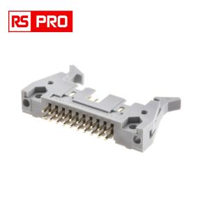 RS PRO 2.54mm间距20p排针, 直向, 通孔安装, 1A 471-058 一袋1个