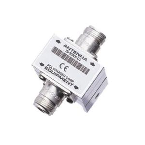 射频同轴浪涌保护器,N 型 F/F, 125MHz~1GHz,直流隔断, 375W, 220uJ, 50kA, 阻塞帽, 支架向上,孔安装