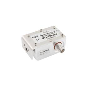 射频同轴浪涌保护器,TNC F/F,800MHz~ 2.5GHz, 300W, IP67,最大电压为 6 V , 175uJ, 20kA,混合, 支架向下, 孔安装
