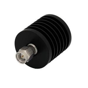 10W射频负载,SMA公头,黑色阳极氧化铝散热器,DC~18GHz