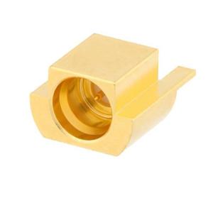 SMP 公头半擒纵连接器,焊接式,适合 0.092 英寸 末端发射PCB