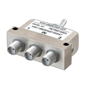SPDT手动开关, DC - 22GHz, 额定功率50W,SMA
