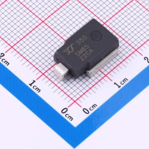 双向TVS 22V截止 峰值浪涌电流:186A@10/1000us