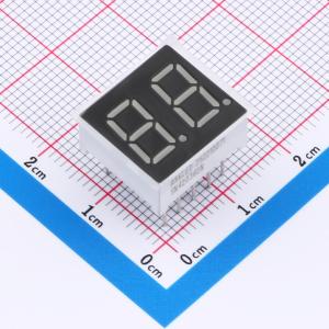 2位0.36英寸红色数码管 共阴极
