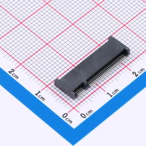 NGFF M.2 B Key 高度2.25mm M.2连接器 wifi模块接口 通讯模块接口 镀金15u B Key M.2插座 卷装