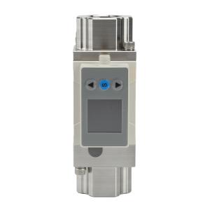标准：涡街液体流量计，量程：10~100L/min，G3/4，带温度，带显示，RS485输出
